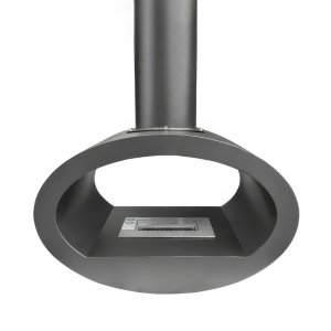 Подвесной биокамин Ellipse Roof черный