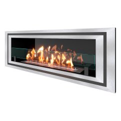 Биокамин встраиваемый SteelHeat LONG-D 900 Small