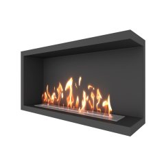 Биокамин угловой SteelHeat Leader 1000 правый