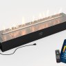 Автоматический биокамин Lux Fire Smart Flame 1300 RC INOX фото 1