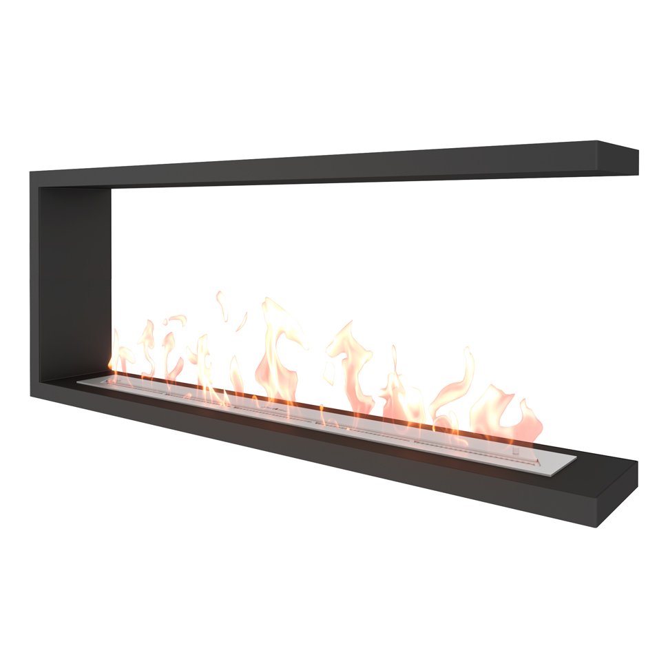 Биокамин торцевой SteelHeat Leader 1300 Биокамин торцевой SteelHeat Leader 1300