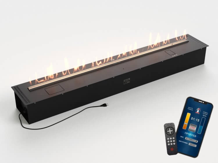 Автоматический биокамин Lux Fire Smart Flame 1700 RC
