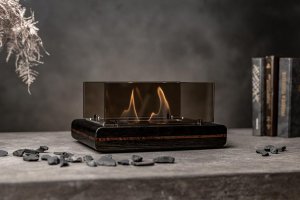 Настольный Биокамин Catterheim LIMITED Blackstrobe Walnut