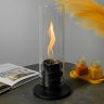 Настольный биокамин Свеча, черный фото 1