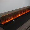 Декоративное стекло для 3D FireLine 600 и HUGO 26 черное фото 2