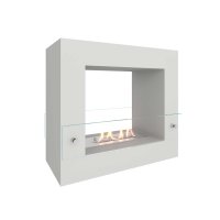 Биокамин SteelHeat FRAME ONE 500 mini белый