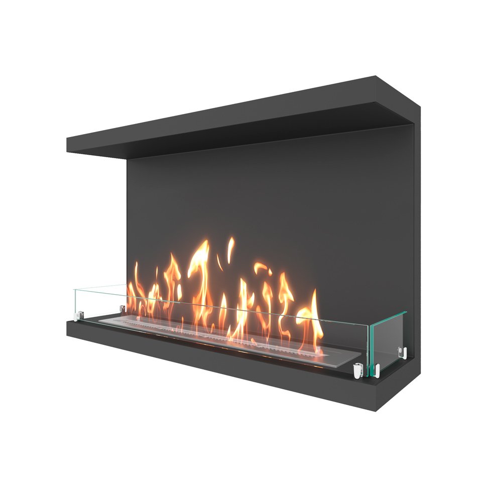 Биокамин фронтальный SteelHeat Leader 900