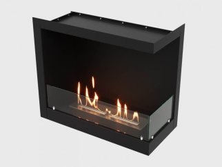 Встроенный биокамин Lux Fire Угловой 755 М (правый угол)