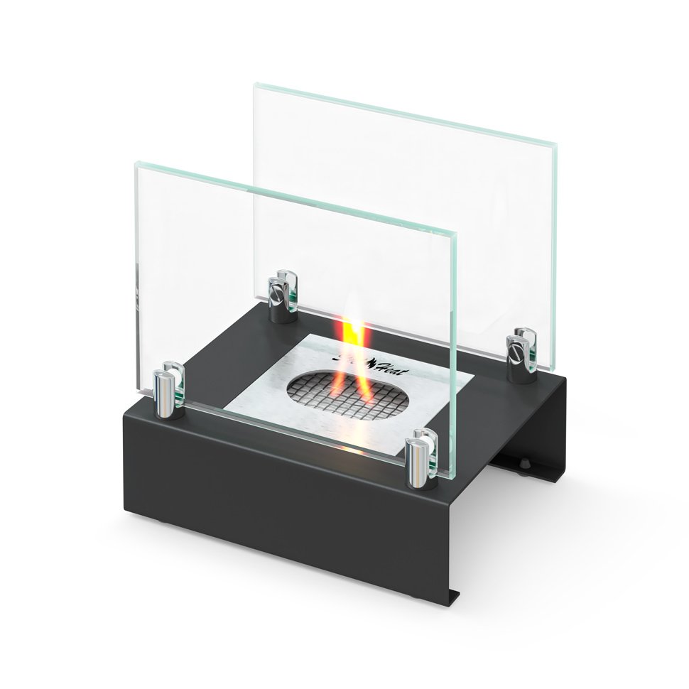 Настольный биокамин SteelHeat ALBA черный Настольный биокамин SteelHeat ALBA черный