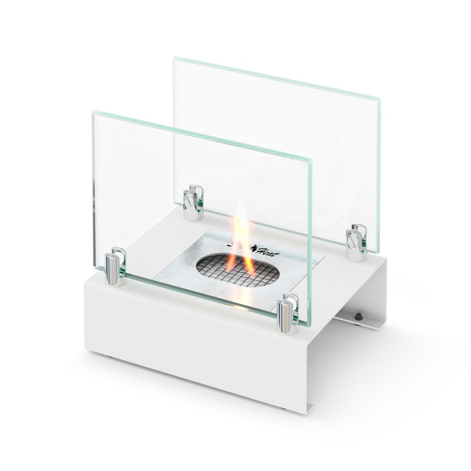 Настольный биокамин SteelHeat ALBA белый Настольный биокамин SteelHeat ALBA белый