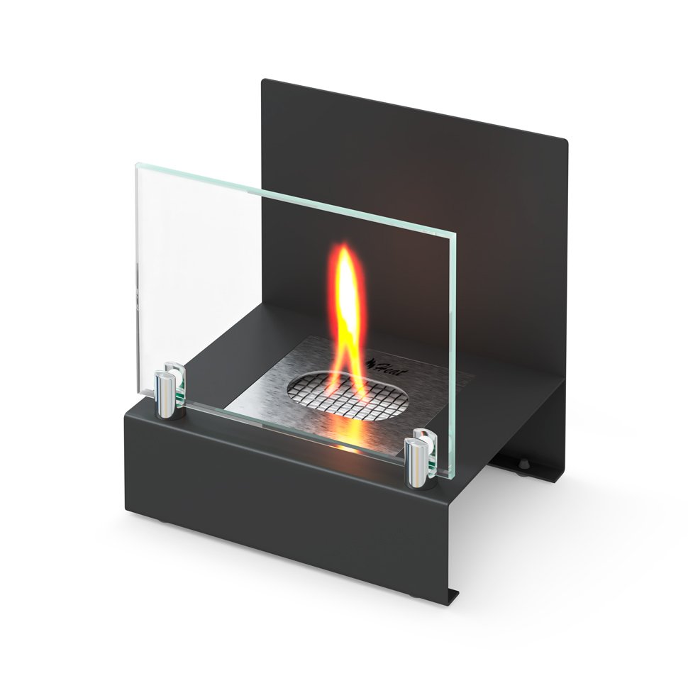 Настольный биокамин SteelHeat ERIKA черный Настольный биокамин SteelHeat ERIKA черный