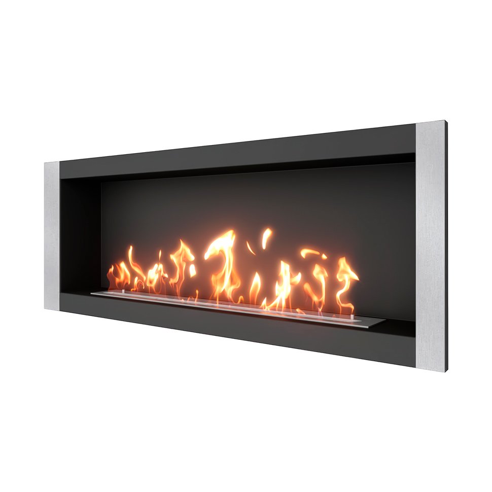 Биокамин встраиваемый SteelHeat ONE-V 1400 Биокамин встраиваемый SteelHeat ONE-V 1400