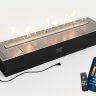 Автоматический биокамин Lux Fire Smart Flame 1100 RC INOX фото 1