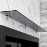 Стеклянная полка для биокамина Gray  1500 фото 1