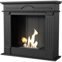 Биокамин в портале Kratki DECEMBER Черный лего