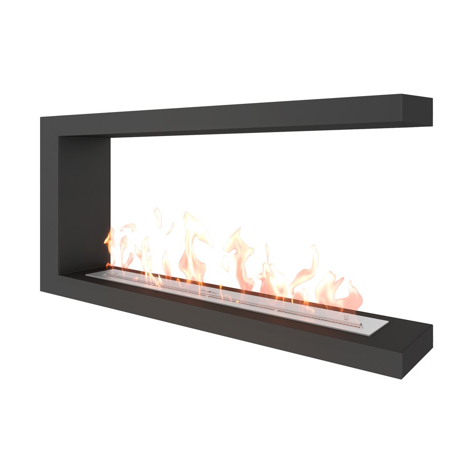 Биокамин торцевой SteelHeat ONE 1100