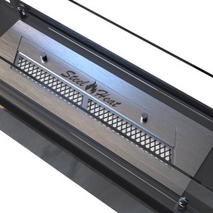 Настольный биокамин SteelHeat PANORAMA 500 черный