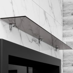 Стеклянная полка для биокамина Bronze 1500