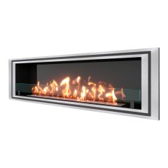 Биокамин встраиваемый SteelHeat LONG-D 1800