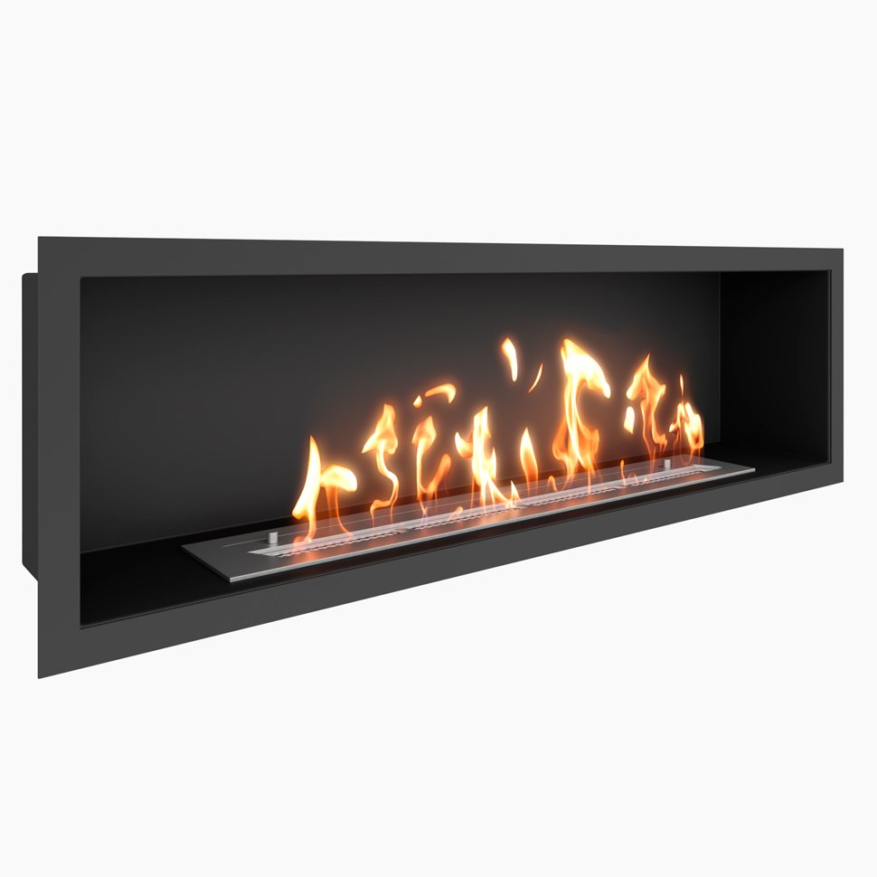 Биокамин встраиваемый SteelHeat LEADER 1000 Small